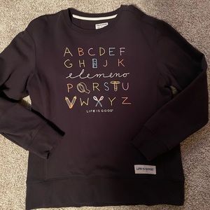 life is good sweatshirt
